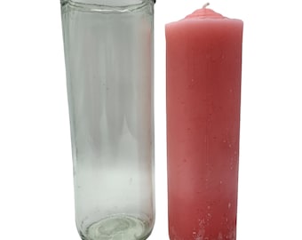 Pink Pullout Candle