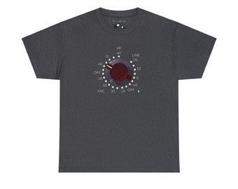 NEVE 1073 Mic Pre Unisex Cotton T-shirt, Recording Studio Audio Engineer tee, British Sound studio shirt, Rupert Neve shirt