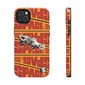 Space 1999 Phone Case, iPhone cell phone case sci-fi movie TV show theme, classic monster movie phone case