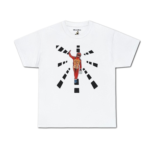 2001 Fanart Unisex Heavy Cotton Tee, 2001 space odyssey t shirt, Stanley Kubrick film, klassieke vintage sci-fi film