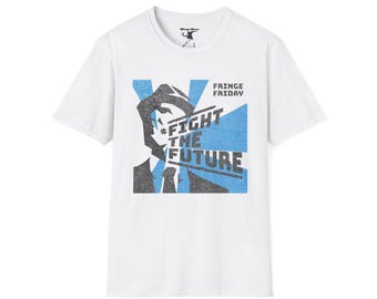 Fringe Sci-Fi Unisex T-Shirt, Softstyle Tee, TV Show Shirt, Science Fiction Clothing, Unique Graphic Tee, Fringe Friday