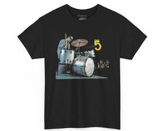 Jazz Music T-Shirt, Music Lover Gift, Dave Brubeck Quartet Tee, Drummer Shirt, Jazz Enthusiast Top, Vintage Jazz Band Apparel, Take Five