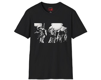 Space Odyssey Signal Unisex Softstyle T-Shirt, 2001 Movie Lover Gift, Moon Monolith Design Tee, Sci-Fi Fan Shirt, Jupiter Radio Signal Top