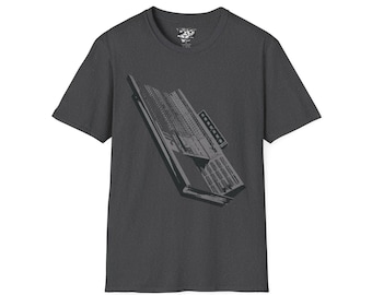 Vintage Neve Recording Console 8024 8068 Audio Engineer Unisex Softstyle T-Shirt, Music Producer Tee, Studio Recording Shirt, Sound Engineer