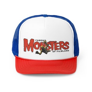 Famous Monsters of Filmland Trucker Cap, Creature from the Black Lagoon, classic sci-fi vintage movie hat 4 Monsterpalooza