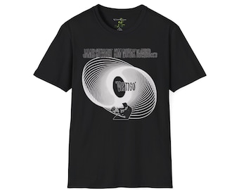 Alfred Hitchcock Vertigo T-Shirt, Movie Lover Gift, Classic Film Tee, Retro Film Buff Shirt, Vintage Cinema Top, Black NOIR