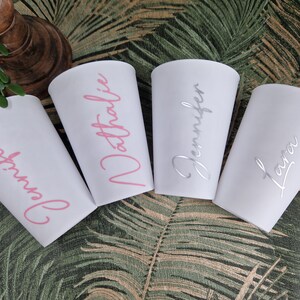 Trinkbecher, Becher mit Name, Personalisiert, Partybecher, JGA Bild 5