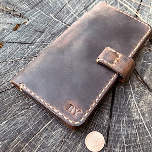 Funda de cuero para chequera, billetera premium para chequera, regalo para dueño de negocio, regalo personalizado, regalos corporativos, regalo para el Día del Padre