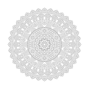 50 Mandala Coloring Pages