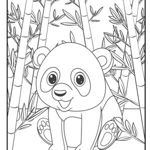 40 Animal Coloring Pages - Etsy