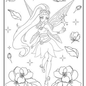 40 Fairy Coloring Pages