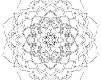 50 Mandala Coloring Pages