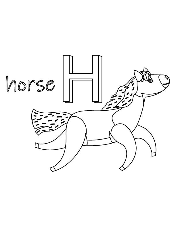 130 Alphabet Coloring Pages - Etsy