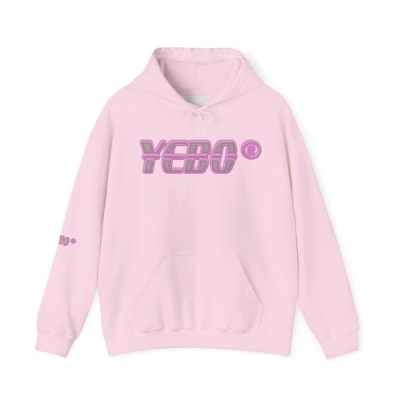 YEBO® Minimalist Hoodie for Men and Women Heavy Blend™ Hooded Sweatshirt| BIG LOGO