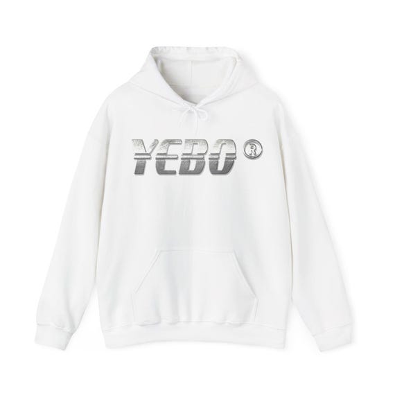 YEBO® Minimalist Hoodie for Men and Women Heavy Blend™ Hooded Sweatshirt.|BIG LOGO