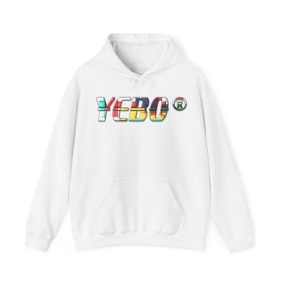 YEBO® Minimalist Hoodie for Men and Women Heavy Blend™ Hooded Sweatshirt.|BIG LOGO
