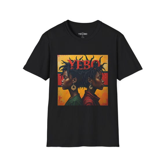 South Africa YEBO Unisex Softstyle T-Shirt, African Tee, Ethnic Clothing, Travel Shirt, Cultural Apparel