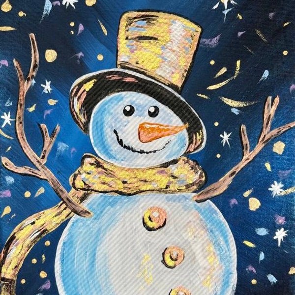 Snowman Painting Kit