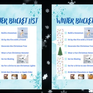 Ultimate and Unique Winter Bucket List