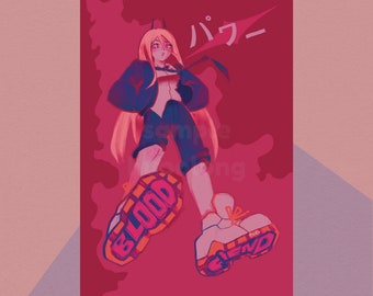 Blood Fiend | Anime Art Print Show Manga Poster