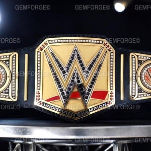 World Heavy Weight Championship Custom Belt Personalized Championship Belt For Corporate Awards, Customizable Wrestling Belt For All Sports