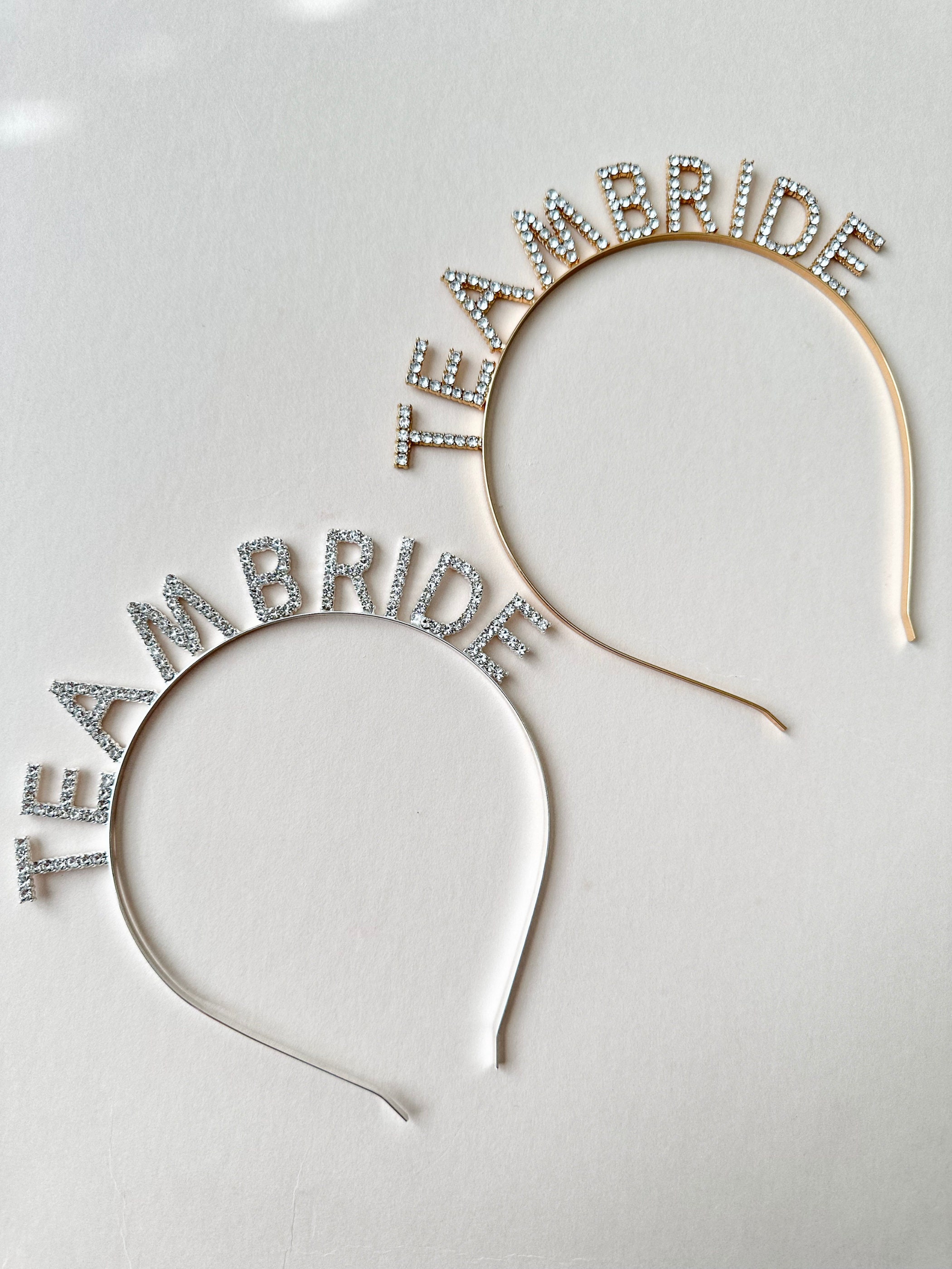 Team Bride Headband, Team Bride Tiara, Team Bride Gift, Bridal, Wedding, Bachelorette Party, Bridesmaid Accessories by Suri