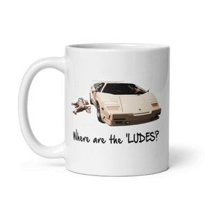 Wolf of Wall Street Tasse mit Aufschrift &#39;Ludes&#39;