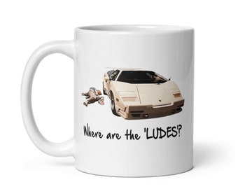 Taza 'Ludes' de El lobo de Wall Street