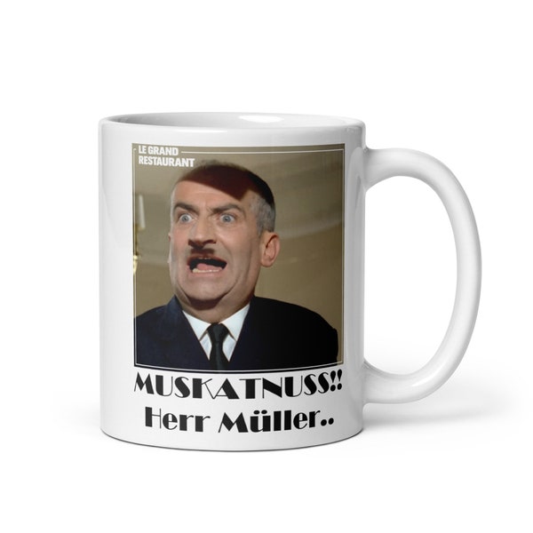 Louis de Funès ''Le Grand Restaurant'' Mug