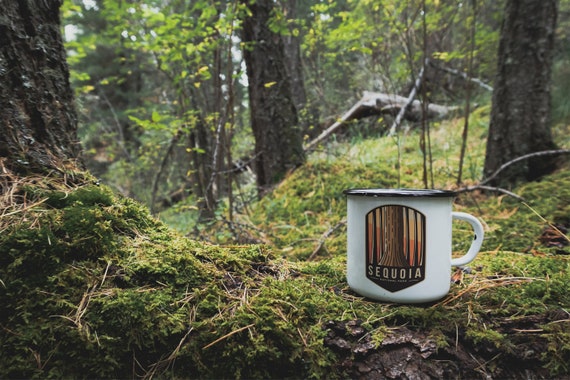 REDWOOD ENAMEL CAMPING MUG | U.S. NATIONAL PARKS