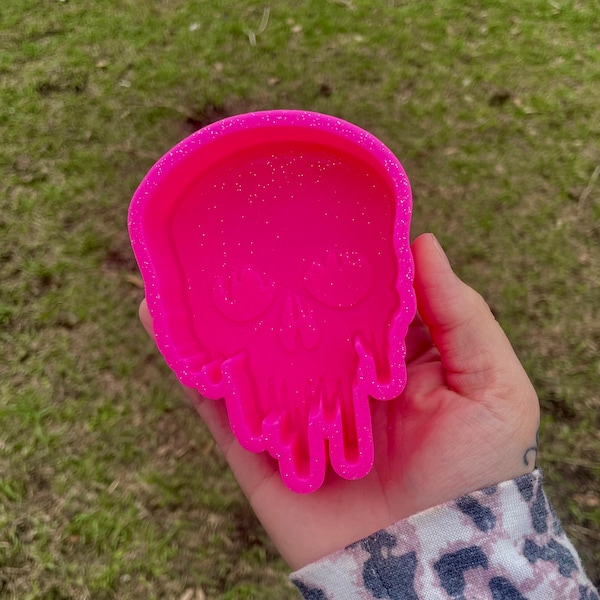 Drip Skull silicone mold