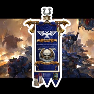 zeremoniellen Krieg Banner