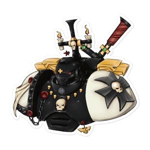 Black cross warrior