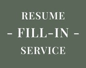 ATS Friendly Resume Template, Writing Resume, Custom Resume, Modern Resume ATS, CV Template Minimalistic Resume Word, Resume Google Docs