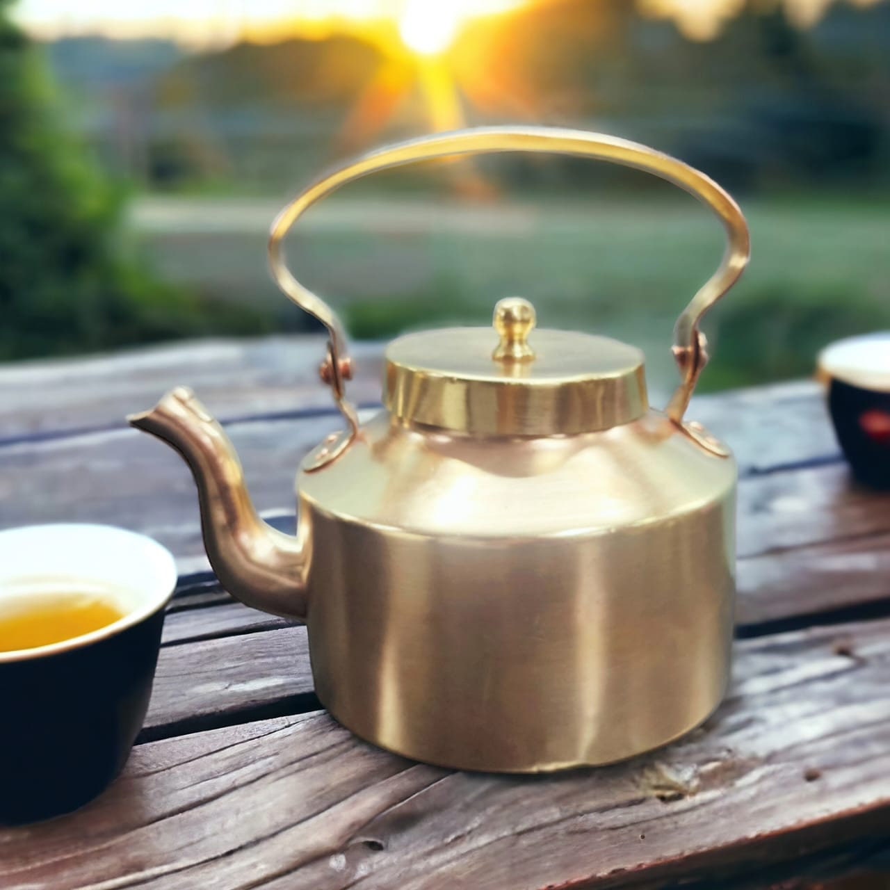 Original Antique Pure Brass Tea Pot/Kettle