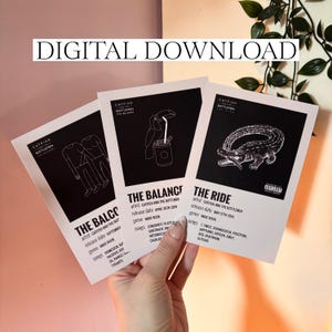 Catfish & The Bottlemen Album Print Bundle - Digital Download - Posters - Album Posters - Minimalist Posters - Music Poster