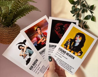 Conan Gray Album Print Bundle - Minimalist Music Posters - Wall Art