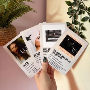 Mitski minimalist aesthetic album poster print Bundle