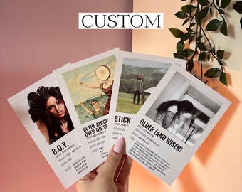 Custom Album Prints | Album posters | Wall Art