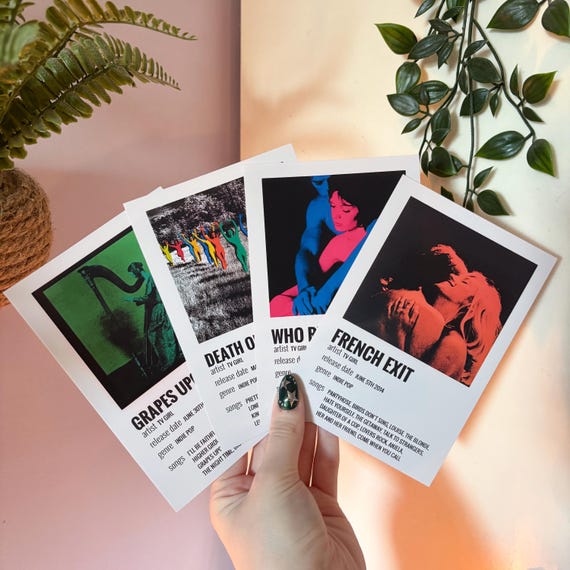 Tv Girl Album Print Bundle - Album Posters - Minimalist Posters - Music Poster - Aesthetic Prints