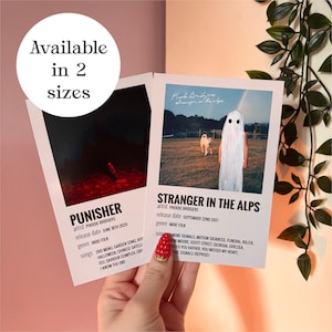 Phoebe Bridgers Album Print Bundle - Minimalist Music Posters - Wall Art