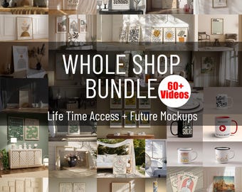 Animated Video Mockup Bundle: 60+ PSD Files, Lifetime Access