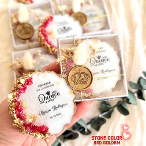 Personalized Quinceañera Magnet Favor: Mis Quince Años, Sweet 15 Gift