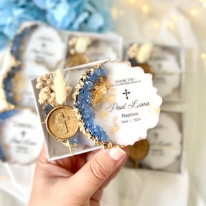 Lembrancinha de ímã de batismo personalizada, lembrancinha de primeira comunhão, Mi Bautizo, presente de batismo, lembrancinha de cruz de batismo, presentes de batismo para meninas e meninos