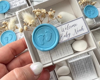 Personalized Baby Shower Favor Box, Chocolate & Candy Gift