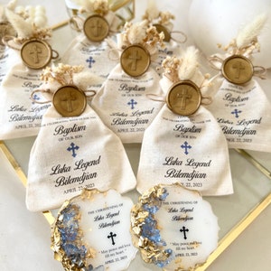 Borsa magnetica personalizzata per battesimo, bomboniera per la prima comunione, regalo per la cresima, regalo magnetico per il battesimo, regalo di dedica, regalo di battesimo per bambina e bambino