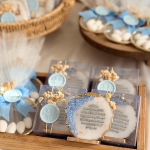 Islamic Baby Shower Present Set, Mini Quran, Tasbih, Ayatul Kursi Decor bild 5