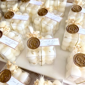 Wedding Scent Bubble Candle Bulk Favor,Wedding Cube Candle Gift,Wedding Decorative Candle,Engagement Candle Favor,Bridal Shower,Nikkah Gift