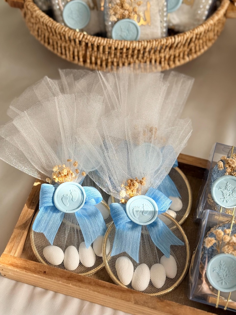 Islamic Baby Shower Present Set, Mini Quran, Tasbih, Ayatul Kursi Decor bild 3