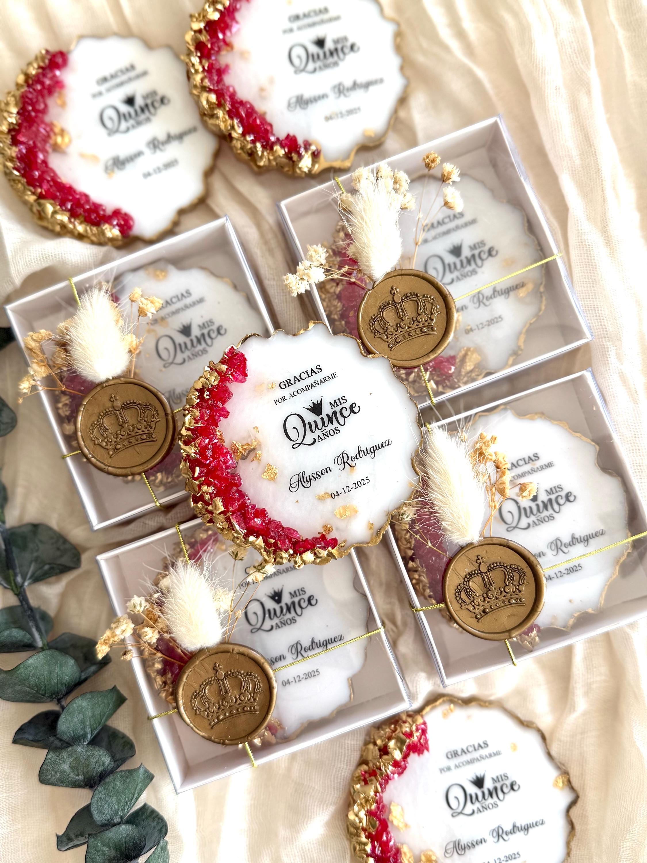 Aimant Personnalisé Pour Quinceañera - Cadeau Souvenir Pour Invités, Fait Main Aux USA